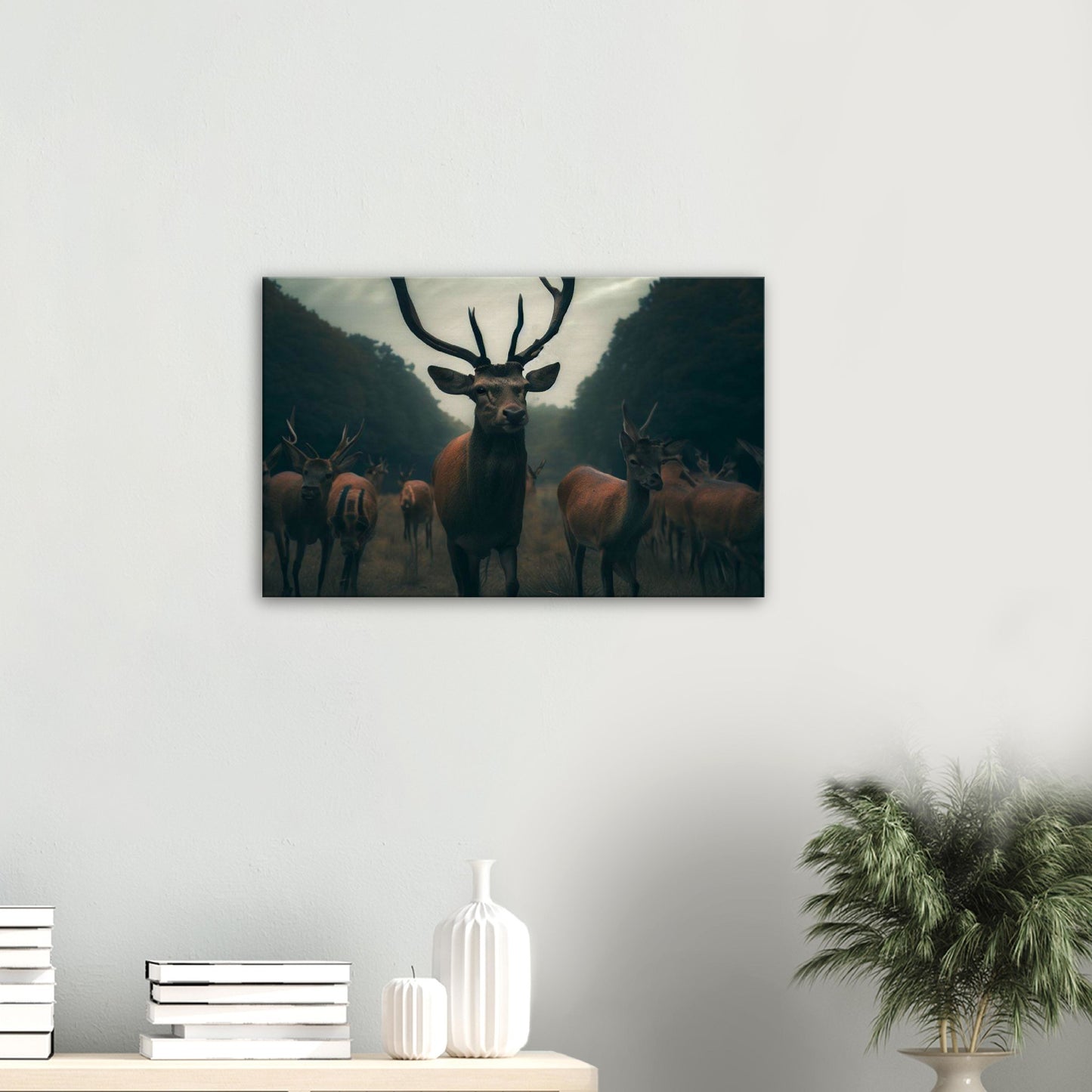 Leader of the Pack: Majestic Buck Wall Art