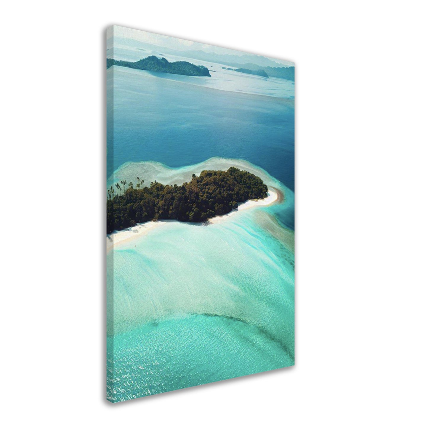 Paradise Island Aerial View Wall Art