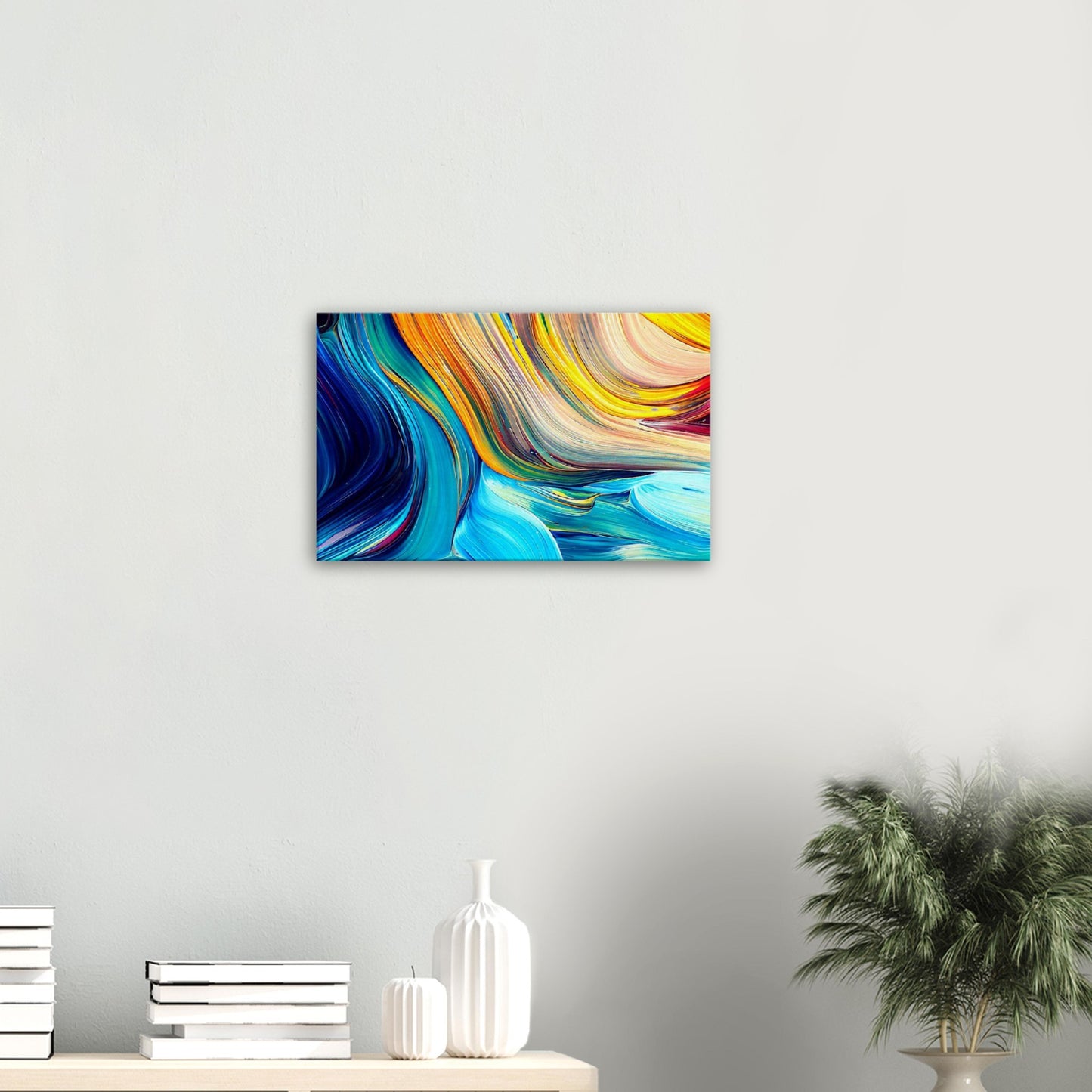 Vibrant Acrylic Abstract Wall Art