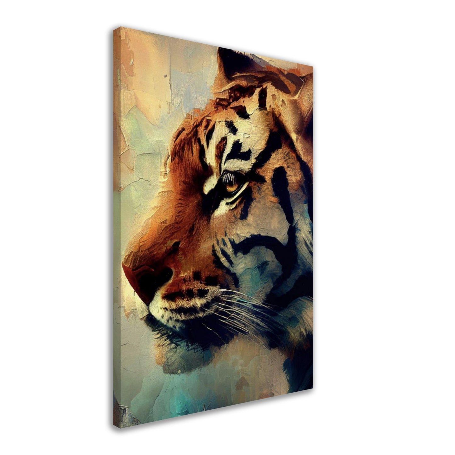 Tiger Headshot Wall Art