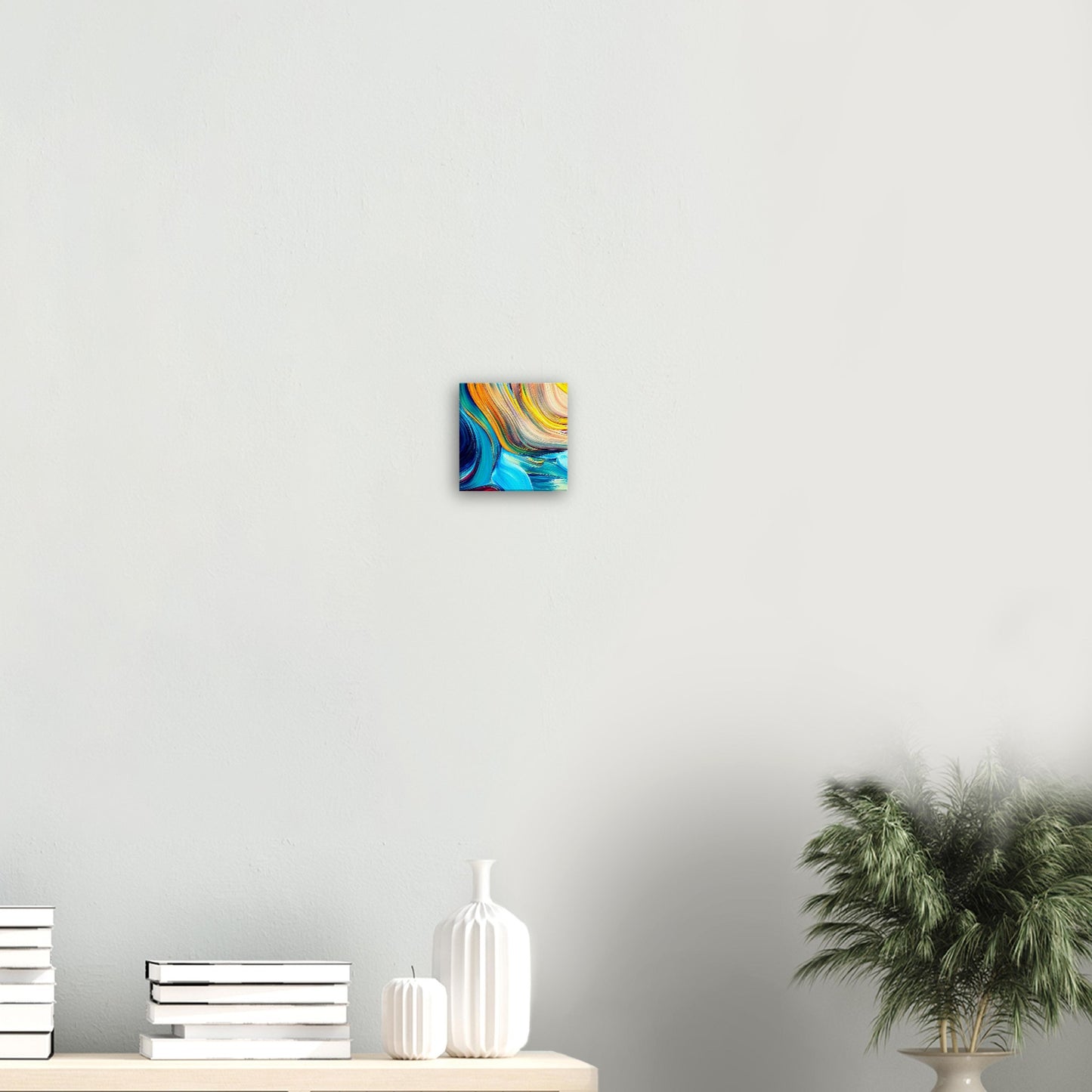 Vibrant Acrylic Abstract Wall Art