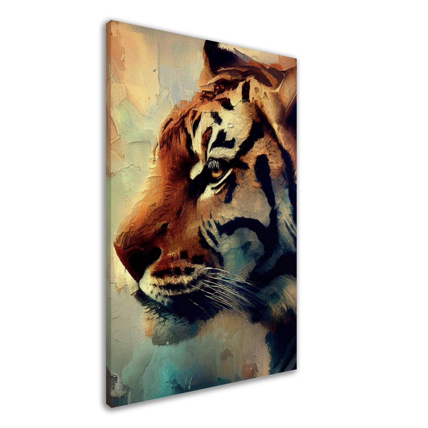Tiger Headshot Wall Art