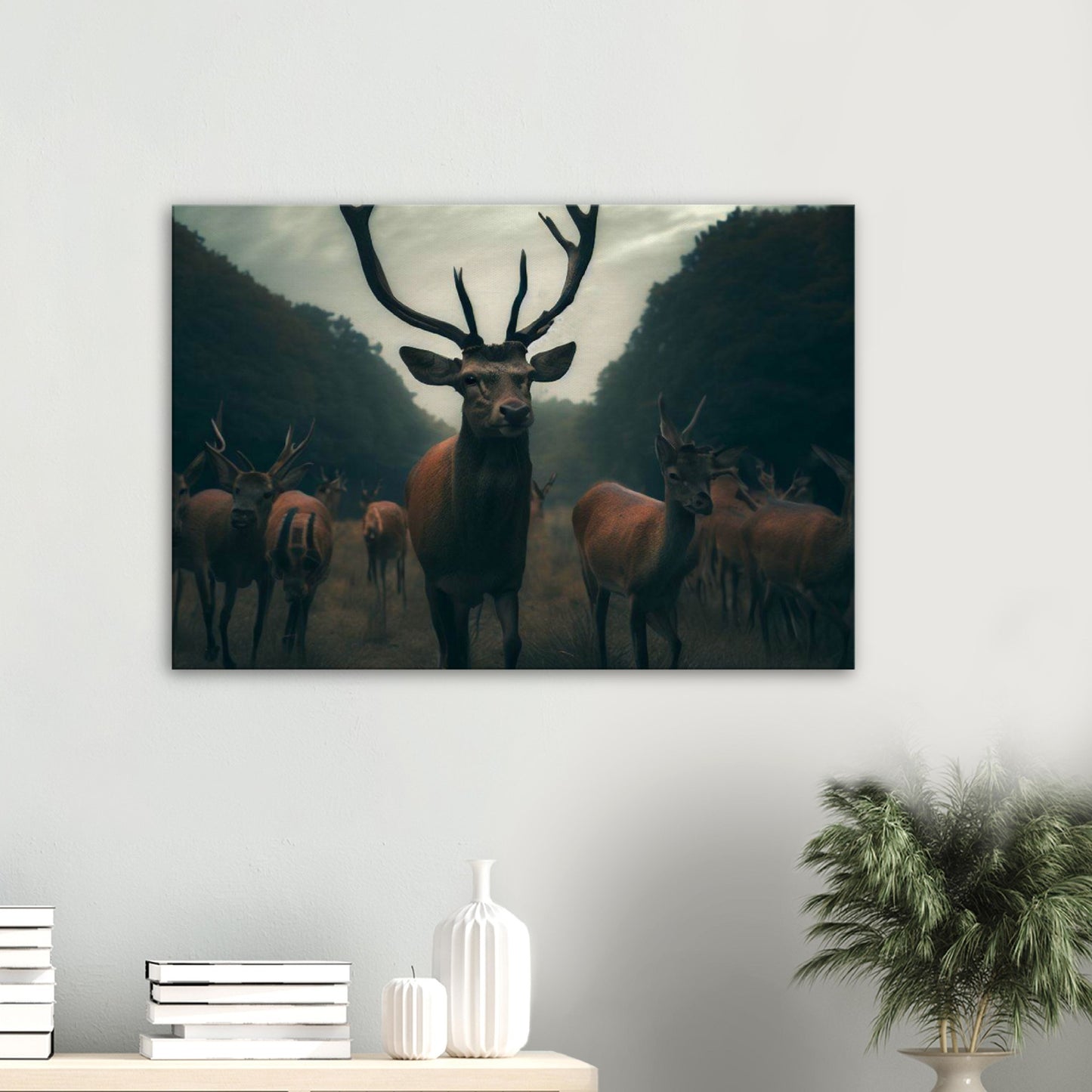 Leader of the Pack: Majestic Buck Wall Art