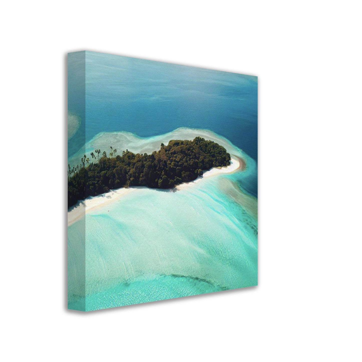 Paradise Island Aerial View Wall Art