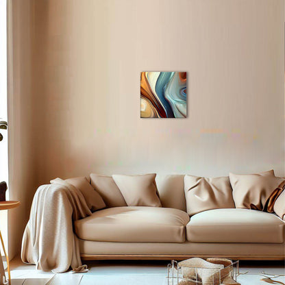 Modern Abstract Earth Tone Wall Art