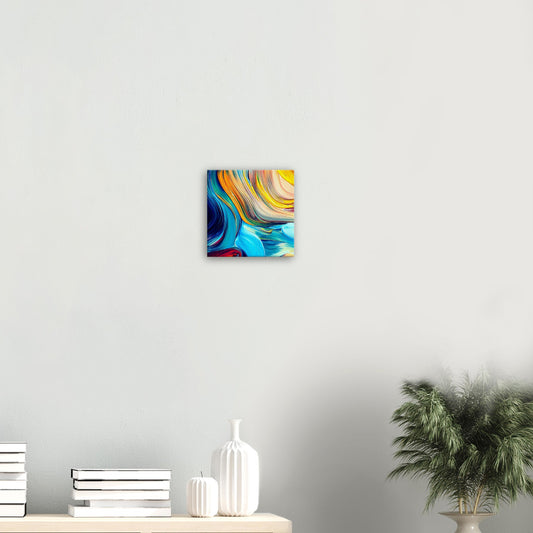 Vibrant Acrylic Abstract Wall Art