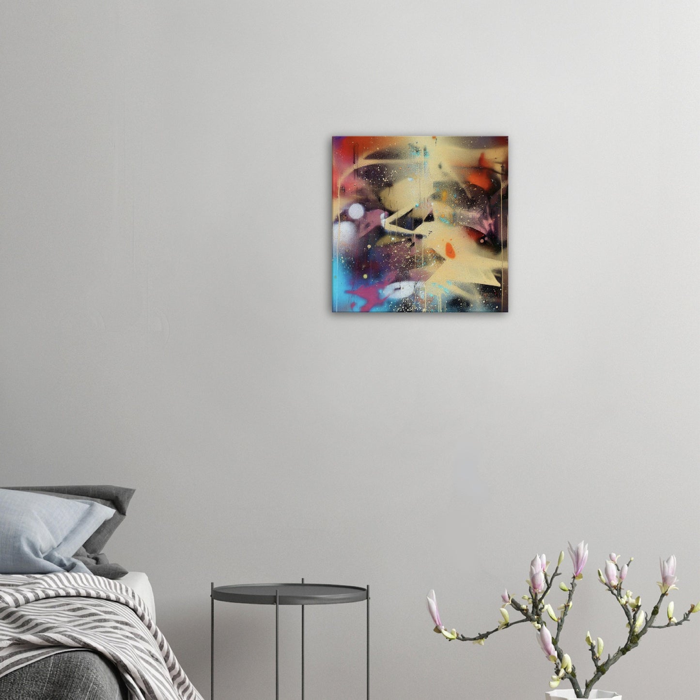Gritty Graffiti Wall Art