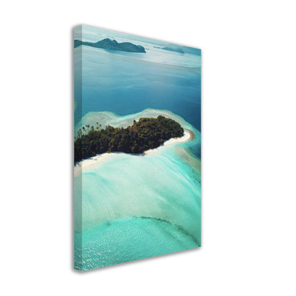 Paradise Island Aerial View Wall Art