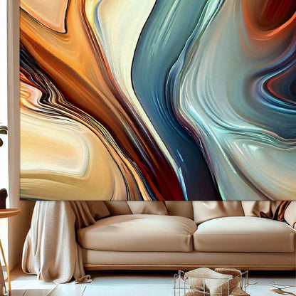 Modern Abstract Earth Tone Wall Art